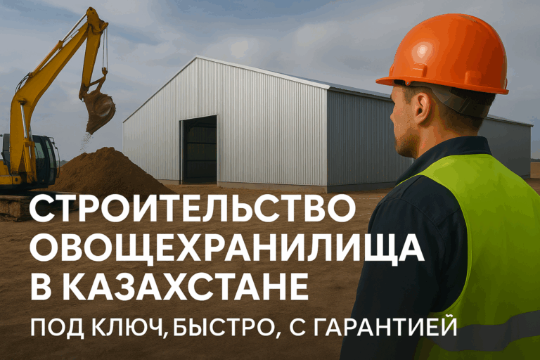 Построить овоще хранилище