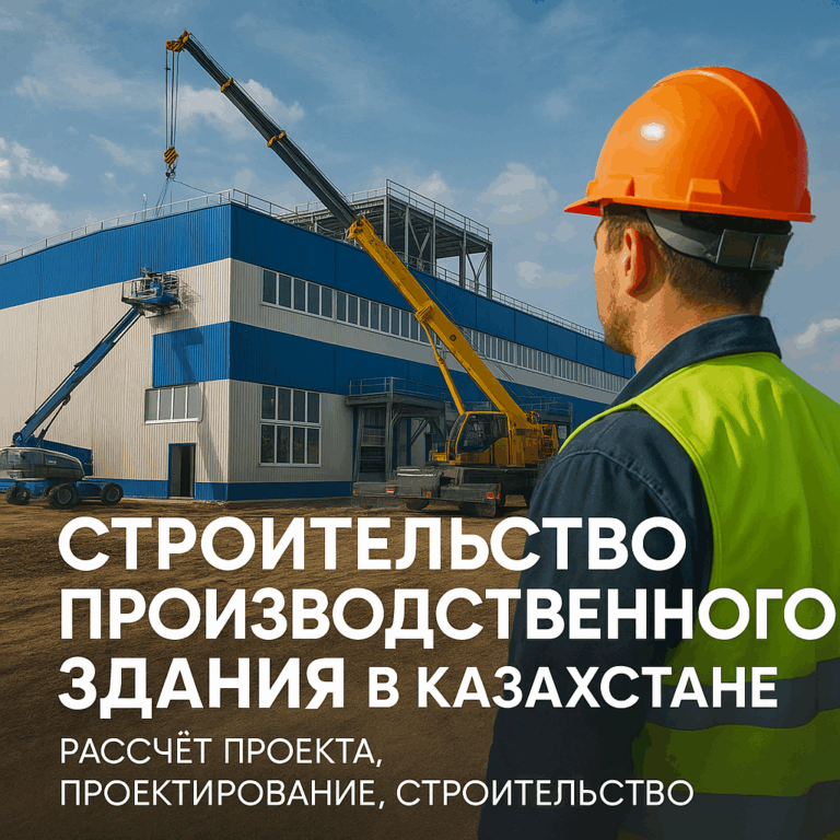 Строительство производственного здания